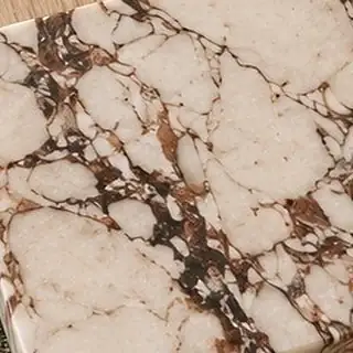 Veined marble